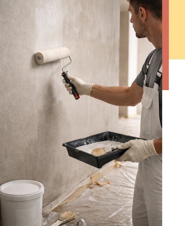 Грунтовка стен в Минусинске от 2235 руб. м2 — быстро, недорого, с материалом | ОТДЕЛОЧНИК-Мнс