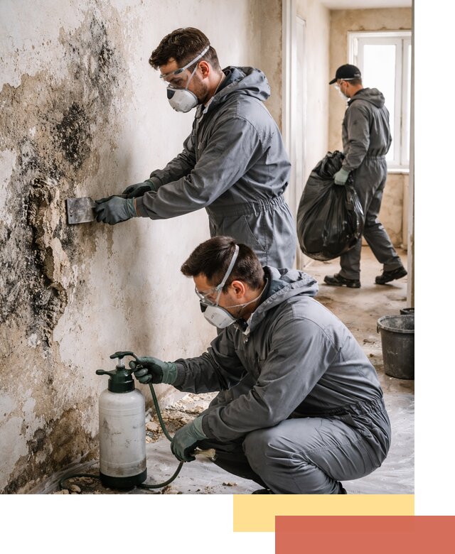 Удаление плесени со стен профессионально в Минусинске