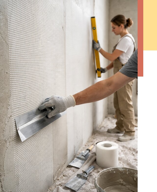 Армирование стен стеклосеткой в Минусинске от 3252 руб. под ключ | ОТДЕЛОЧНИК-Мнс