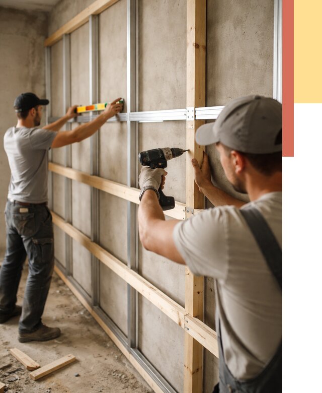 Устройство обрешетки под панели в Минусинске от 2134 руб. — монтаж под ключ | ОТДЕЛОЧНИК-Мнс