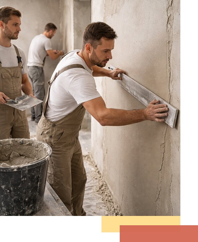 Штукатурка стен без маяков в Минусинске быстро и качественно