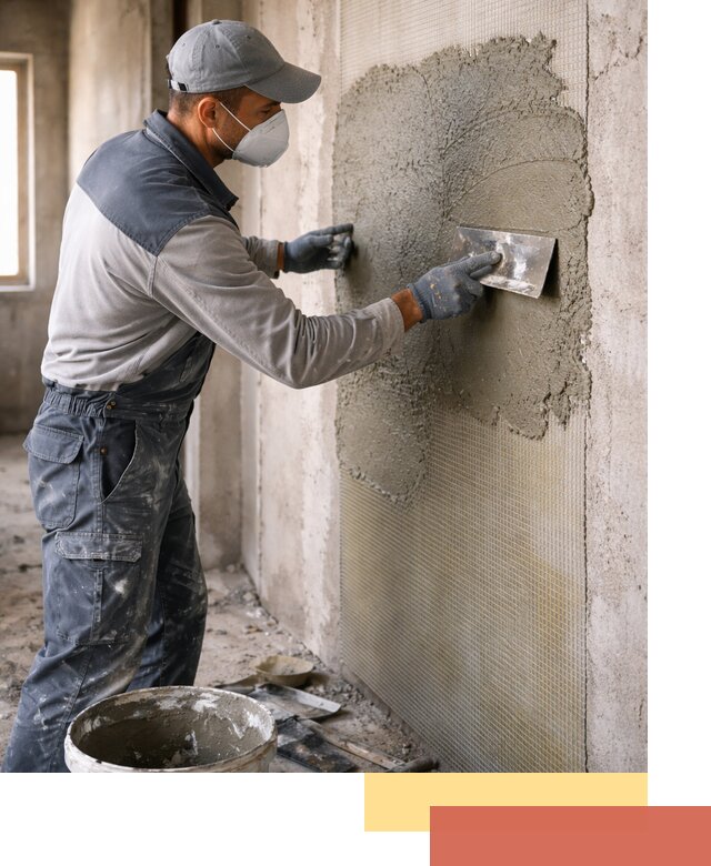 Штукатурка стен по сетке в Минусинске под ключ качественно и быстро