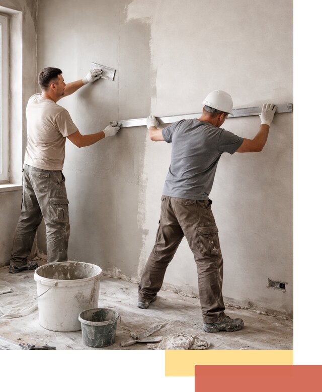 Штукатурка стен под покраску в Минусинске качественно и быстро