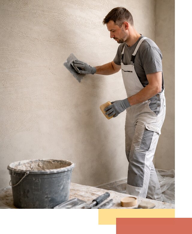 Декоративная штукатурка травертин в Минусинске для стен и потолков