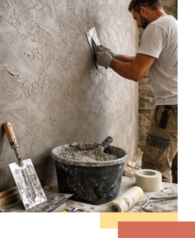 Декоративная штукатурка лофт в Минусинске — отделка стен и потолков