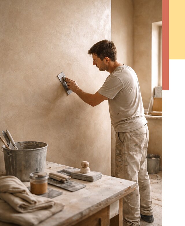 Марокканская штукатурка таделакт в Минусинске под ключ от 4268 руб. | ОТДЕЛОЧНИК-Мнс