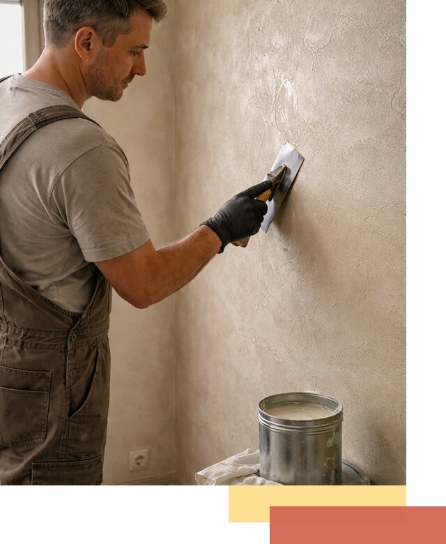 Нанесение воска на штукатурку в Минусинске для защиты и блеска