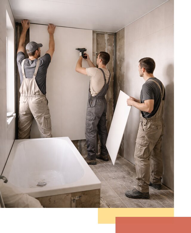 Отделка ванной панели ПВХ профессионально в Минусинске