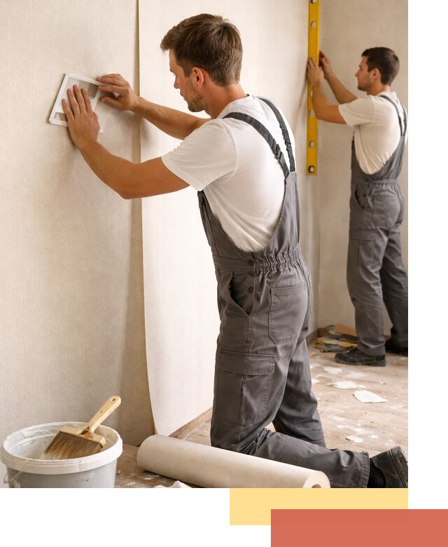 Поклейка бумажных обоев в Минусинске качественно и недорого