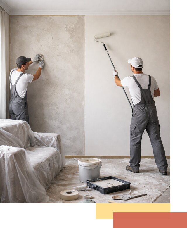 Покраска стен антивандальной краской в Минусинске