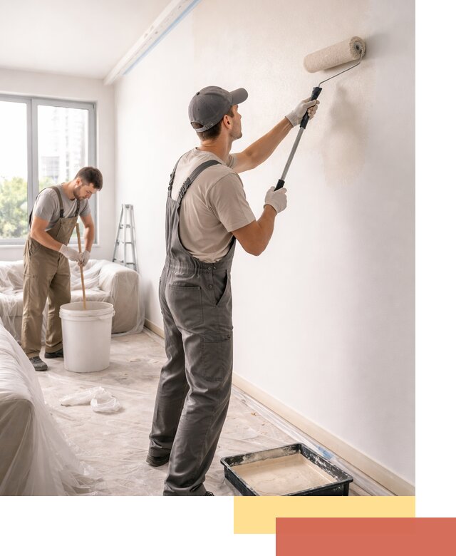 Покраска стен в офисе в Минусинске — быстрый и качественный ремонт