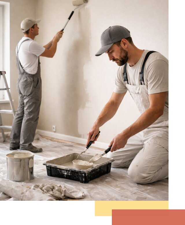 Покраска стен в квартире в Минусинске — профессионально и аккуратно