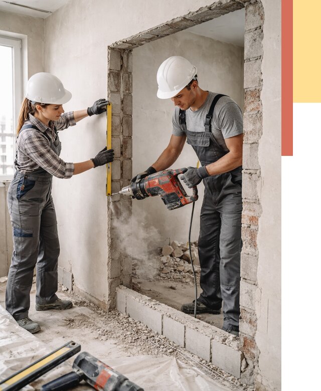 Создание проемов в стенах в Минусинске от 6605 руб. — алмазная резка и расширение | ОТДЕЛОЧНИК-Мнс