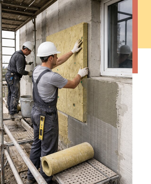 Утепление стен в Минусинске от 4369 руб. под ключ — быстро и недорого | ОТДЕЛОЧНИК-Мнс