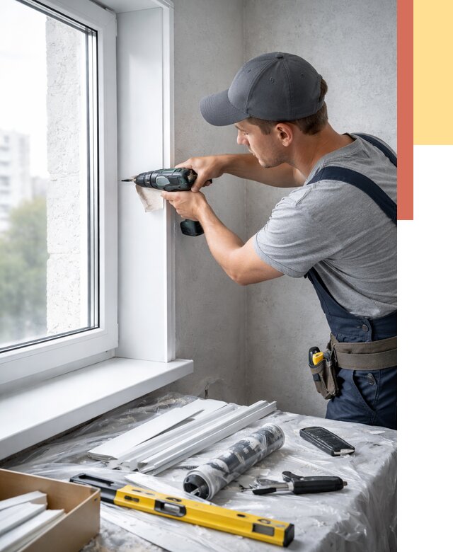 Установка пластиковых откосов в Минусинске от 2286 руб. | ОТДЕЛОЧНИК-Мнс монтаж, быстро и недорого