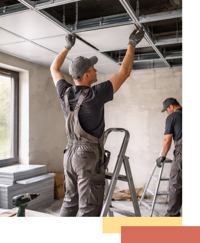 Монтаж кассетного потолка в Минусинске качественно и быстро